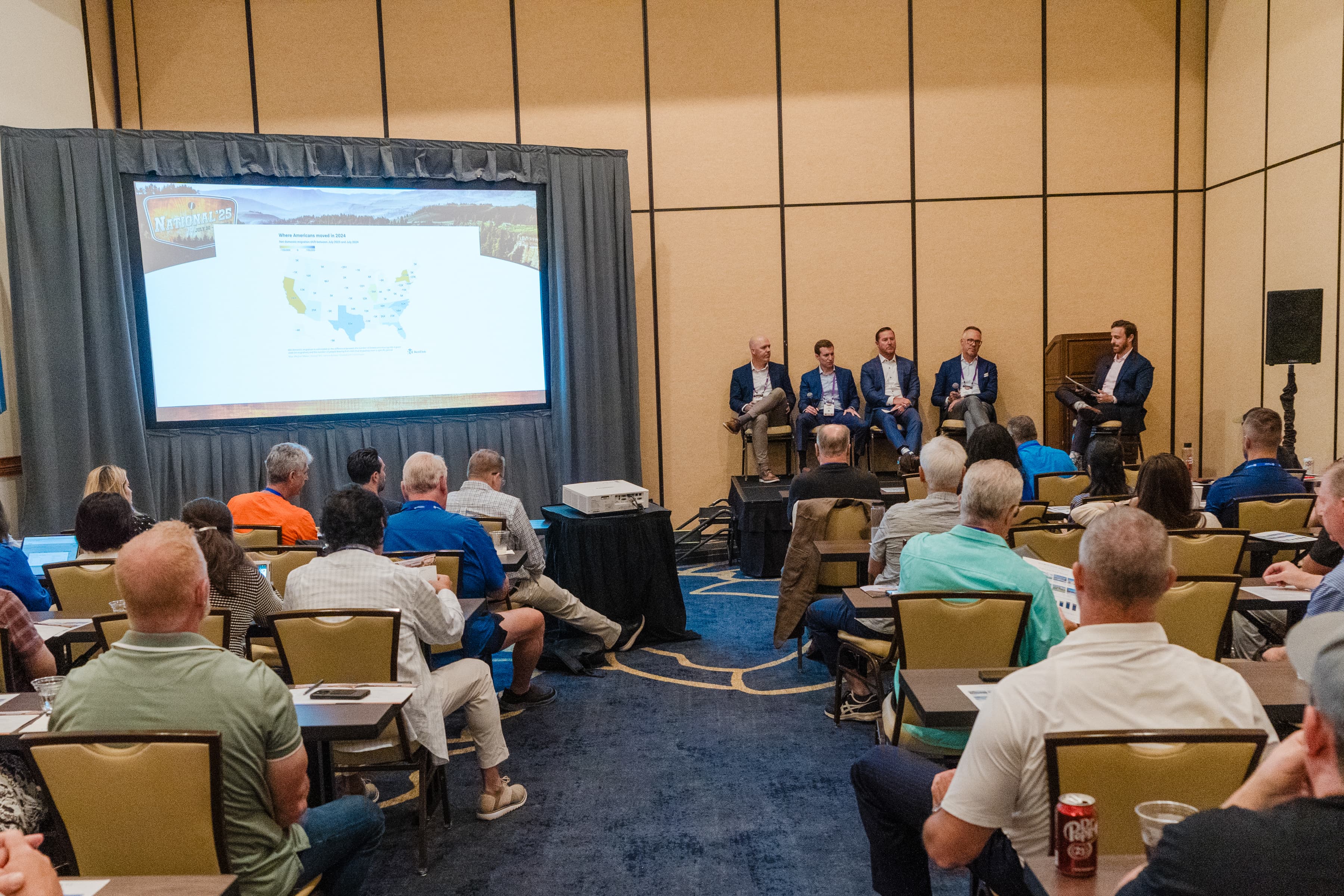 Conference training session panel